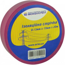 Ізострічка Аско-Укрем 0,13x19мм/20м фіолетова (A0150020048) Ізострічка Аско-Укрем 0,13x19мм/20м фіолетова (A0150020048)