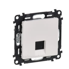 Механізм розетки RJ45 Кат.5е UTP Valena Life білий