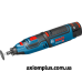 Пряма шліфувальна машина Bosch GRO 10,8 V-LI