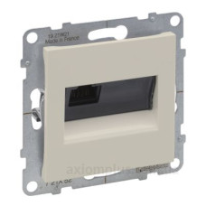 Розетка комп'ютерна RJ45 Cat.6 UTP Legrand SUNO (слонова кістка) 721252