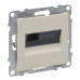 Розетка комп'ютерна RJ45 Cat.6 UTP Legrand SUNO (слонова кістка) 721252