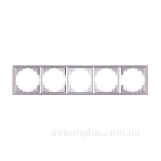 Рамка 5-містна E.Next e.lux.10104L.5.fr.aluminium алюміній (ins0040093) Рамка 5-містна E.Next e.lux.10104L.5.fr.aluminium алюміній (ins0040093)