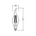 Світлодіодна лампочка Osram 4099854468810 LED E14 BA22 1x3.4W 4000K 470Lm IP20