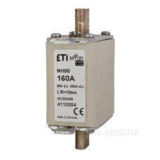 Запобіжник Eti NH-00 Battery 160A 80В DC (4110084)