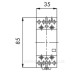 Модульний контактор Schrack BZ326467 230В AC 4НЗ 25А Модульний контактор Schrack BZ326467 230В AC 4НЗ 25А