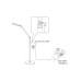 Торшер Goldlux 325006 Ferrara LED 1x13W 3000K/4000K/6000K 700Lm IP20 чорний