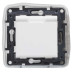 Розетка Niloe Step біла 1-на з заземленням з кришкою ( 863123 )