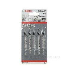 Лобзикові пилки Bosch Т101AOF (5шт)