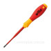 Діелектрична викрутка Wiha W35391 SoftFinish electric slimFix VDE SL 5,5х125 CrVMo