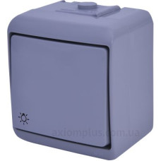 Кнопка світло Eti Hermetics VHE-5-SR IP54 сіра (4668064)