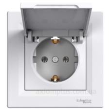 Розетка з кришкою Asfora біла, EPH3100121 Розетка з кришкою Asfora біла, EPH3100121