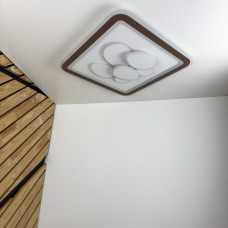 Світильник LED smart OREO+пульт 120W 3000-6000K IP20 коричневий квадрат ( 220415 ) Світильник LED smart OREO+пульт 120W 3000-6000K IP20 коричневий квадрат ( 220415 )