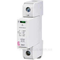 Обмежувач перенапруги ETI 002440500 ETITEC M T12 300/7 (1+0 2p TNC)