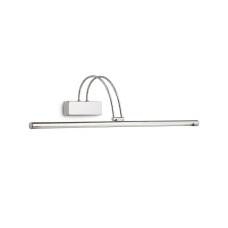 Бра, настінний світильник Ideal Lux 7021 Bow LED 1x8W 3000K 1050Lm IP20 хром