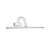Бра, настінний світильник Ideal Lux 7021 Bow LED 1x8W 3000K 1050Lm IP20 хром
