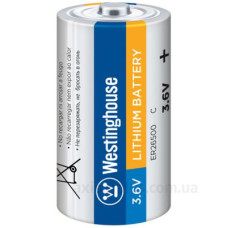 Літієва батарейка Westinghouse ER26500-9000mAh Li-SOCI2 ER26500 3.6В 9000mАч 1шт