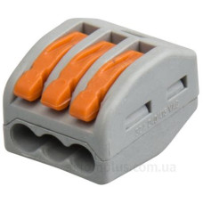 Монтажні клеми Navigator NTC-R-3-r 1P 32А 5шт