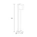 Вуличний світильник Goldlux 330987 Boston GU10 1x10W IP54 чорний