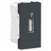 Розетка USB Schneider Electric NU342954 для передачі даних 1М (антрацит)