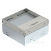 Розетковий люк OBO Bettermann (7368290) UDHOME ONE 1x розетка 250В 16A для покриття 15мм, (h=75...105мм) 140x140x75мм