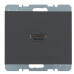 HDMI розетка Berker K.1 3315427006 (антрацит) HDMI розетка Berker K.1 3315427006 (антрацит)