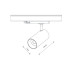 Трековий світильник Nowodvorski 12306 CTLS Spot LED 1x25W 3000K IP20 білий