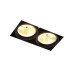 Точковий світильник Zuma Line 94364-BK Oneon GU10 ES111 2x15W IP20 чорний (5905316604803)