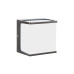 Світильник фасадний Violux CUBE 8W 4200K 600Lm ІР65 чорний ( 500430 )
