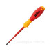 Діелектрична викрутка Wiha W35390 SoftFinish electric slimFix VDE SL 4х100 CrVMo