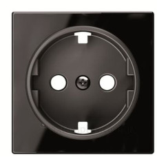 Центральна плата розетки ABB Sky 2CLA858800A2501 8588 CN із заземленням (чорне скло) Центральна плата розетки ABB Sky 2CLA858800A2501 8588 CN із заземленням (чорне скло)