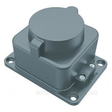 Настінний роз'єм Bemis BK1-1402-3511 1х16А каучуковий IP54 (6.1.92743)