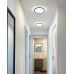 Світильник стельовий TK Lighting 6901 Aqua LED 1x24W 3000K/4000K/6500K 2565Lm IP54 чорний