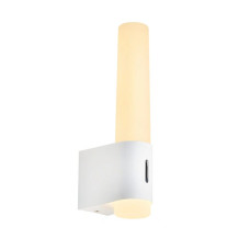 Бра для ванної, світильник Nordlux 2015301001 Helva Night LED 1x6.8W 3000K 600Lm IP44 білий Бра для ванної, світильник Nordlux 2015301001 Helva Night LED 1x6.8W 3000K 600Lm IP44 білий