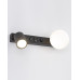 Бра, настінний світильник TK Lighting 10152 Vox GU10+G9 2x10W+8W IP20 чорний