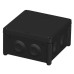 Коробка розподільча PLANK 100х100х50 чорна IB006 IP55 ( PLK6506550 )