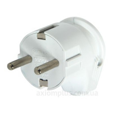 Кутова вилка E.Next e.plug.angle.007.16 16А із заземленням біла (s9100004) Кутова вилка E.Next e.plug.angle.007.16 16А із заземленням біла (s9100004)