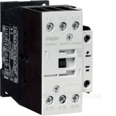 Корпусний контактор Hager EV01810C 3P 18А 230В АС 1НВ AC-3