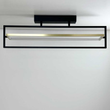 Світильник LED smart PRADA+пульт 60W 3000-5000K IP20 прямокутник чорно-золотий Violux ( 220725 ) Світильник LED smart PRADA+пульт 60W 3000-5000K IP20 прямокутник чорно-золотий Violux ( 220725 )