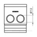 Розподільний блок ETI 001102411 EDBM-1/PE (160А 1x4-50; 3x2.5-25; 4x2.5-16)
