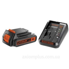 Комплект із зарядного пристрою та акумулятора Black&Decker BDC1A15 1А 14,4В/18В для електроінструментів Комплект із зарядного пристрою та акумулятора Black&Decker BDC1A15 1А 14,4В/18В для електроінструментів