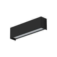 Бра, настінний світильник Nowodvorski 7601 Straight Wall Е14 1x10W IP20 чорний
