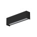 Бра, настінний світильник Nowodvorski 7601 Straight Wall Е14 1x10W IP20 чорний
