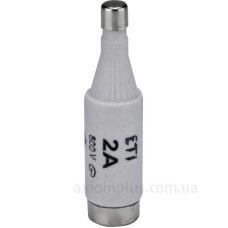 Запобіжник ETI 002311401 DI gG 2A/500V