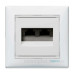 Механізм розетки комп'ютерної 2xRJ-45 UTP Cat.6 Valena білий