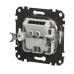 Накладка для виведення кабелю Schneider Electric Sedna Design & Elements біла SDD111903