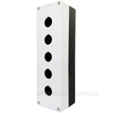 Корпус кнопкового поста Promfactor BOXP2-5 IP54 на 5 місць (BOXP2-5) Корпус кнопкового поста Promfactor BOXP2-5 IP54 на 5 місць (BOXP2-5)