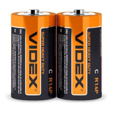 Сольова батарея Videx R14P C (R14P/C 2pcs S) 2 шт Сольова батарея Videx R14P C (R14P/C 2pcs S) 2 шт