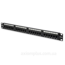 Патч-панель Digitus DN-91524U 19'' 1U 24 порти 5e UTP у зборі Патч-панель Digitus DN-91524U 19'' 1U 24 порти 5e UTP у зборі