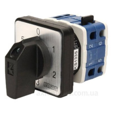 Кулачковий перемикач EMAS PSA040KS133S 3-ступінчастий (0-1-2-3) 40А Кулачковий перемикач EMAS PSA040KS133S 3-ступінчастий (0-1-2-3) 40А