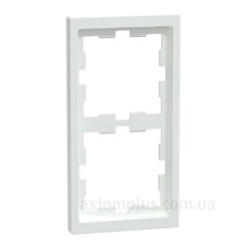 Двомісна рамка Schneider Electric D-Life MTN4020-6535 білий лотос